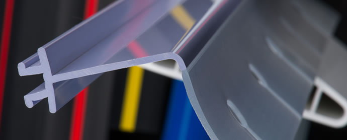 Grey plastic profiles from Condale Plastics