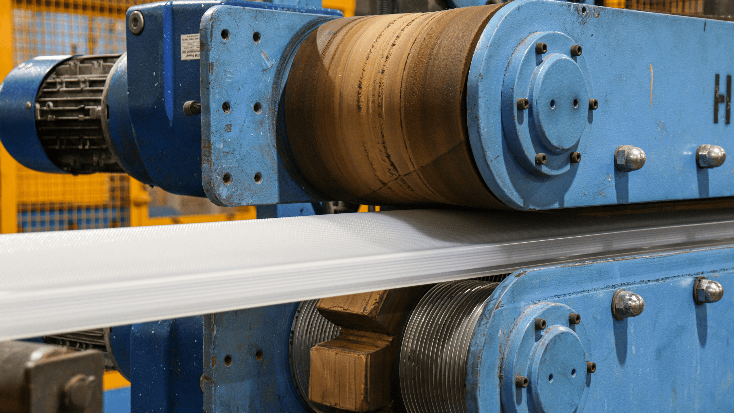 Plastic extrusion at Condale Plastics Plastic extrusion at Condale Plastics